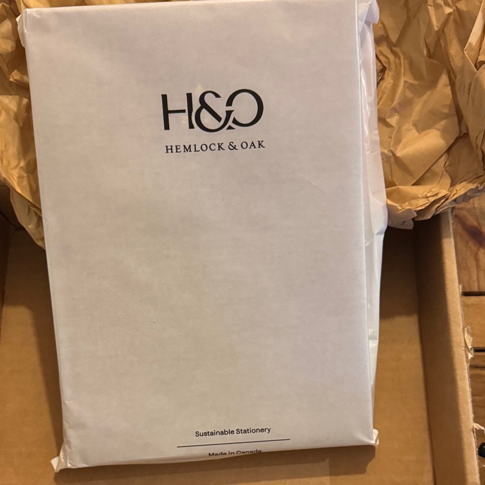 Hemlock & Oak 2026 B5 Minimalist Planner